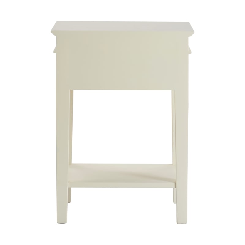 Finch Westport 1 Drawer End Table Vintage Cream