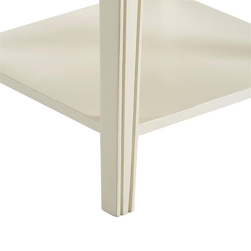 Finch Westport 1 Drawer End Table Vintage Cream