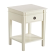 Finch Westport 1 Drawer End Table Vintage Cream