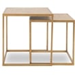 Finch Friedman Nesting Accent Tables Set of 2 Gold