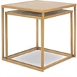 Finch Friedman Nesting Accent Tables Set of 2 Gold