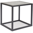 Finch Gramercy Black Mirrored Accent Table Set of 2