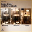 Finch Grayson Wooden Side Table Light Beige