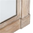 Finch Westport Distressed Wood Hanging Wall Mirror White