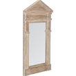 Finch Westport Distressed Wood Hanging Wall Mirror White