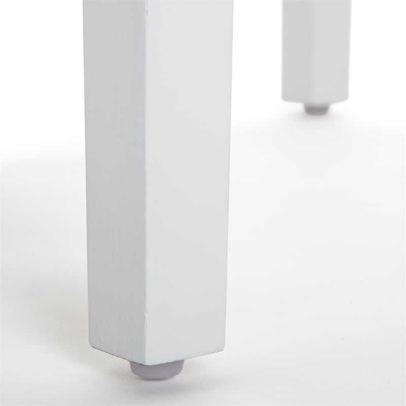 Finch Atwood Side Table with Drawer White