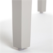Finch Benson End Table Nightstand with Drawers Light Gray