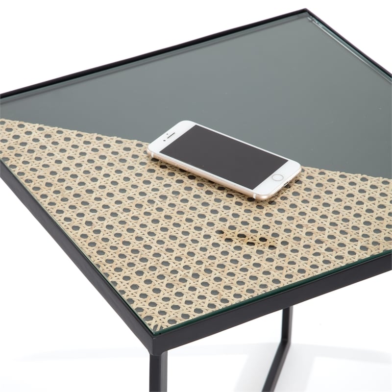 Finch Ludlow Metal Side Table Black