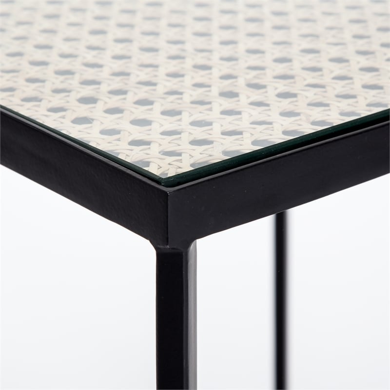 Finch Ludlow Metal Side Table Black