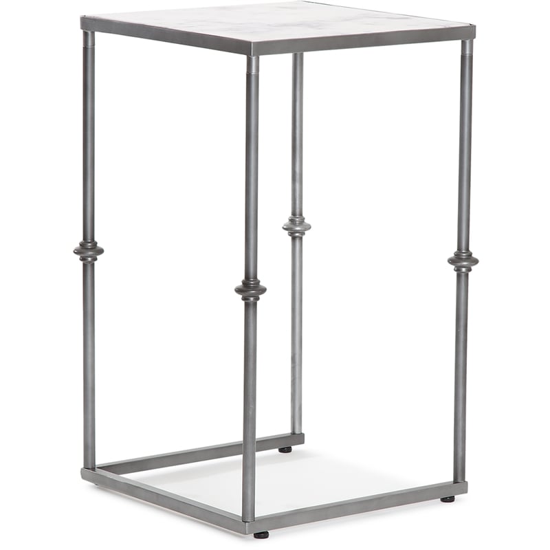 Finch Berlin Solid Marble Side Table White