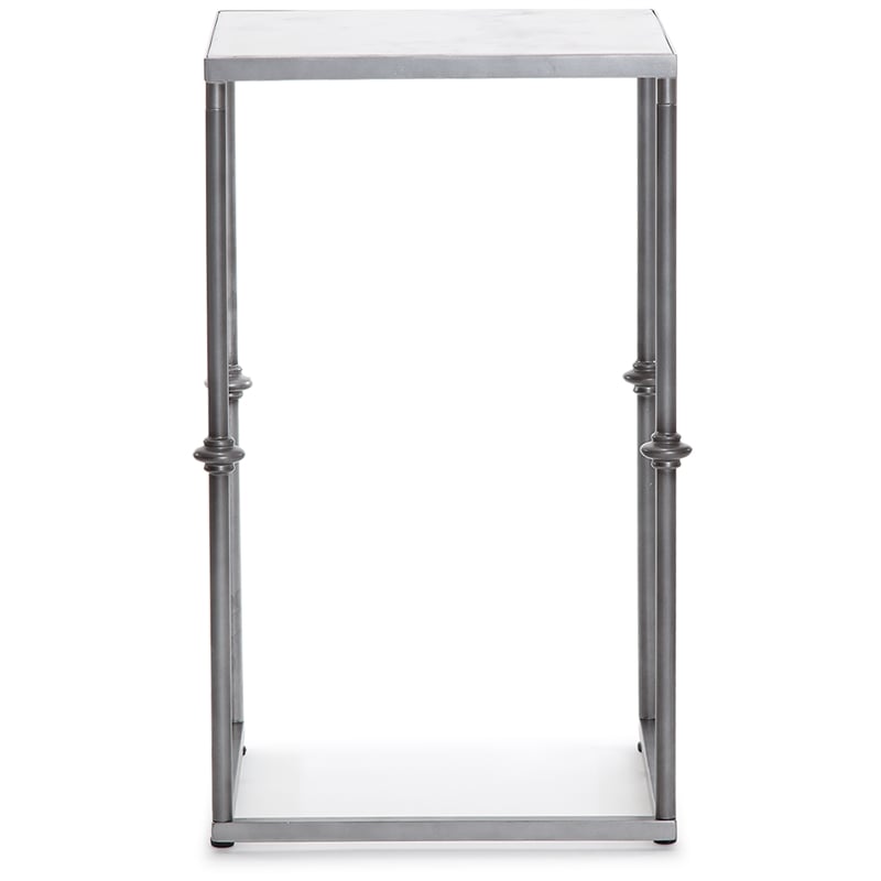 Finch Berlin Solid Marble Side Table White