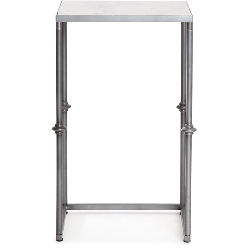 Finch Berlin Solid Marble Side Table White