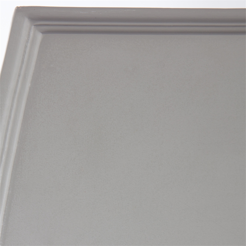 Finch Charleston End Table Nightstand with Drawers Cream White Gray