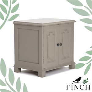 finch ellison storage cabinet gray