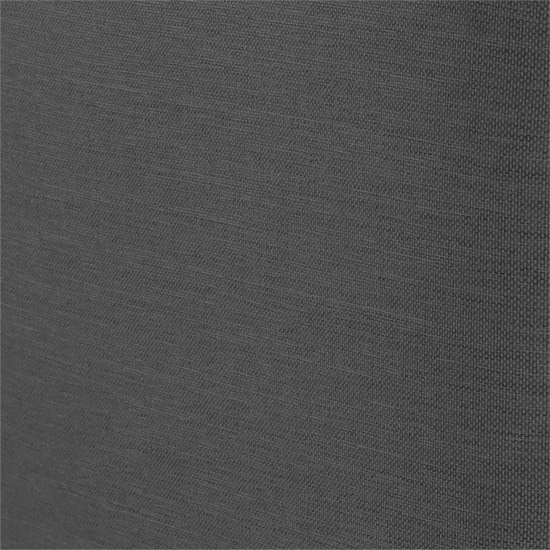 Finch Maxwell Storage Bed with Adjustable Height Headboard King Size Dark Gray