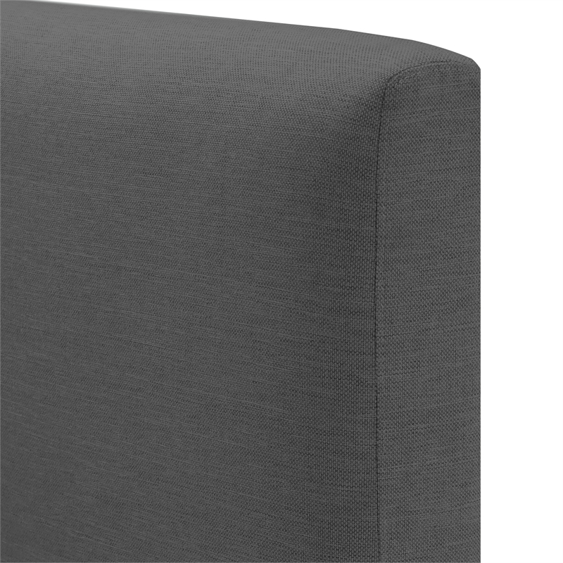 Finch Maxwell Storage Bed with Adjustable Height Headboard King Size Dark Gray