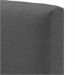 Finch Maxwell Storage Bed with Adjustable Height Headboard King Size Dark Gray