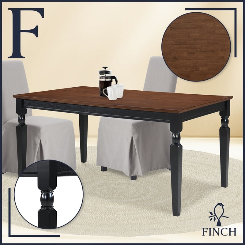 Finch Provence Dining Table Black