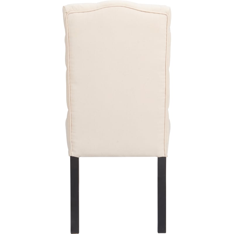 Finch Provence Tufted Dining Chair Set of 2 Beige