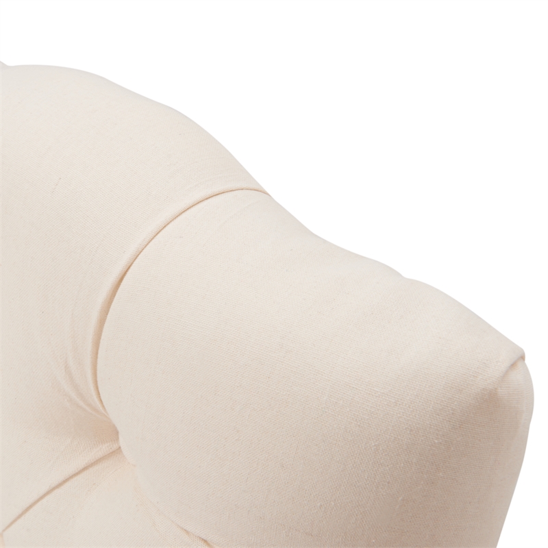 Finch Provence Tufted Dining Chair Set of 2 Beige