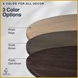 Finch Alfred Round Dining Table Rustic Dark Brown