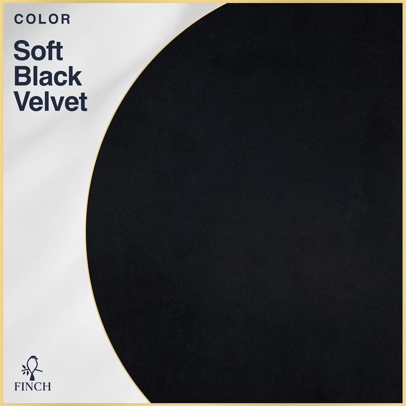 Finch Neo One Ergonomic Mid Back Office Chair in Soft Velvet Upholstery Black