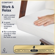 Finch Neo One Ergonomic Mid Back Office Chair in Soft Velvet Upholstery Cream
