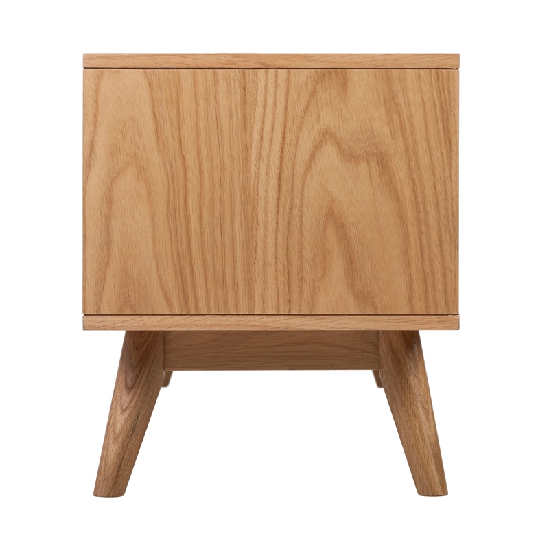 Universal Expert Abacus Storage Console Modern Oak