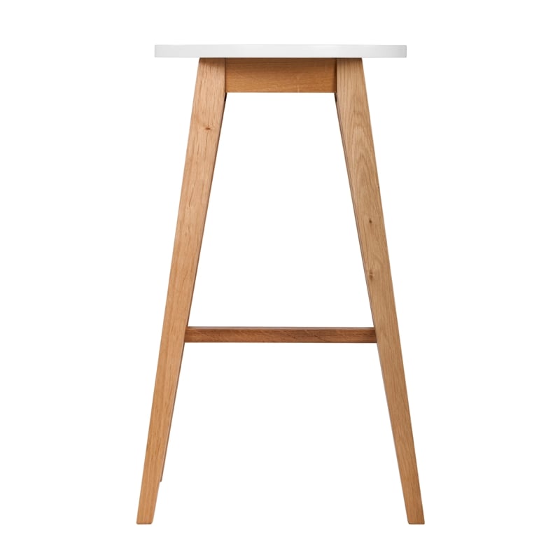 Universal Expert Abacus Barstool Modern Oak and White