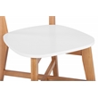 Universal Expert Abacus Chair Modern Oak and White