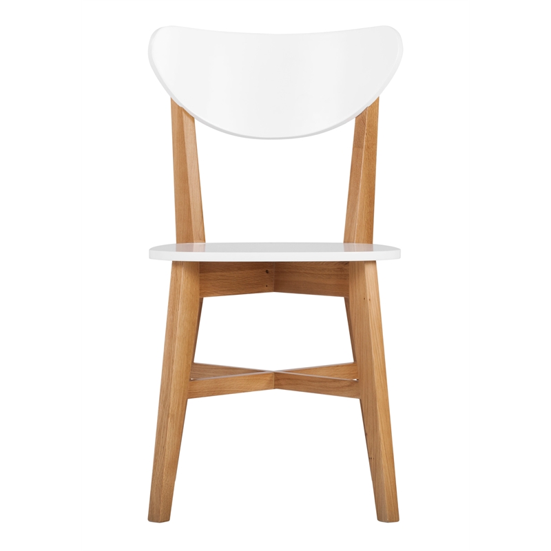 Universal Expert Abacus Chair Modern Oak and White
