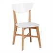 Universal Expert Abacus Chair Modern Oak and White