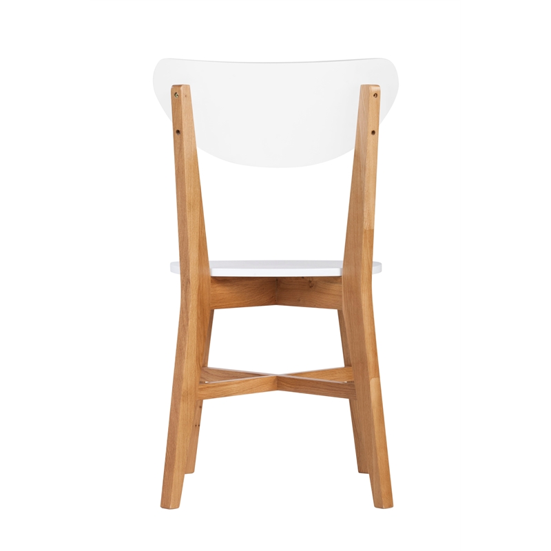 Universal Expert Abacus Chair Modern Oak and White