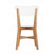 Universal Expert Abacus Chair Modern Oak and White