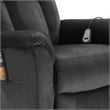 ClickDecor Samson Power Lift Recliner Chair Dark Gray