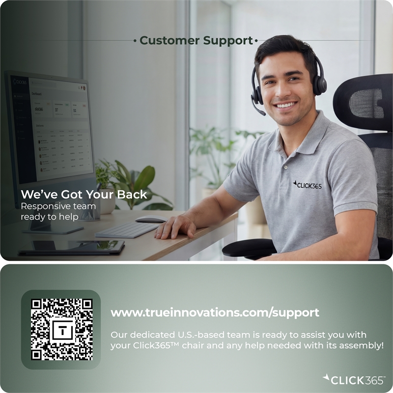 ClickDecor Davis Recliner Chair Dark Gray