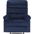 ClickDecor Davis Recliner Chair Blue