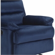 ClickDecor Davis Recliner Chair Blue