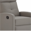 ClickDecor Henderson Leather Recliner Chair Gray