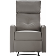 ClickDecor Henderson Leather Recliner Chair Gray