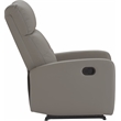 ClickDecor Henderson Leather Recliner Chair Gray
