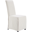 Finch Grayson Parsons Dining Chairs with Removable Slipcover Set of 2 Ivory