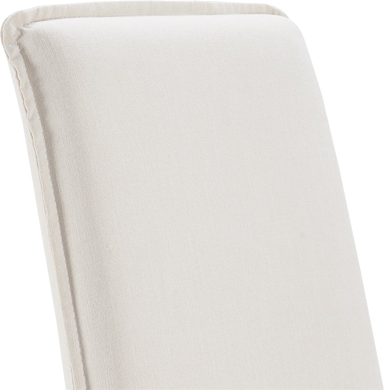 Finch Grayson Parsons Dining Chairs with Removable Slipcover Set of 2 Ivory