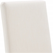 Finch Hayes Parsons Dining Chairs with Removable Slipcover Set of 2 Ivory White