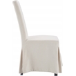 Finch Hayes Parsons Dining Chairs with Removable Slipcover Set of 2 Ivory White