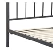 ClickDecor Evans Modern Metal Platform Queen Bed in Black