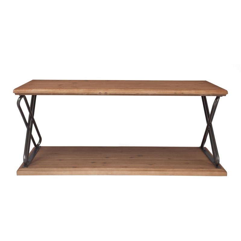 ClickDecor Brooks Coffee Table Brown