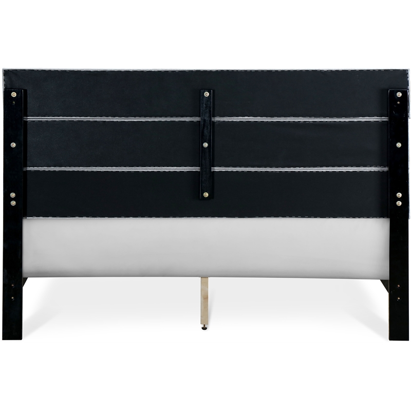 ClickDecor Hudson Upholstered Bed Queen Gray