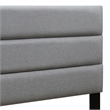 ClickDecor Hudson Upholstered Bed King Gray