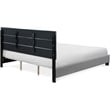 ClickDecor Hudson Upholstered Bed King Gray
